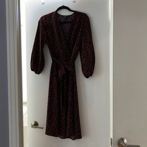 Dynamite dress size M black and red